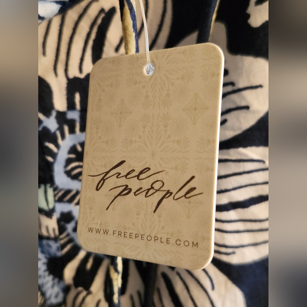 FREE PEOPLE Bali Albright Cotton Printed Jumpsuit. Size Medium. NWT! - Picture 14 of 16